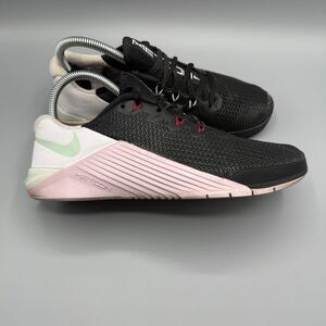 Nike Metcon 5 Womens  Black Athletic Running CrossFit Shoes Sneakers Size 8